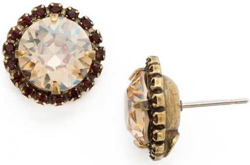 Haute Halo Post Earrings