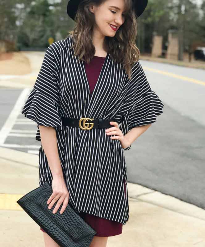 Striped Kimono