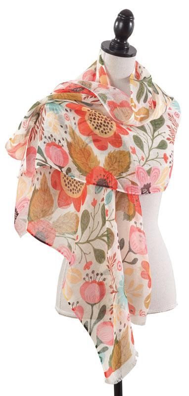 Floral Scarf