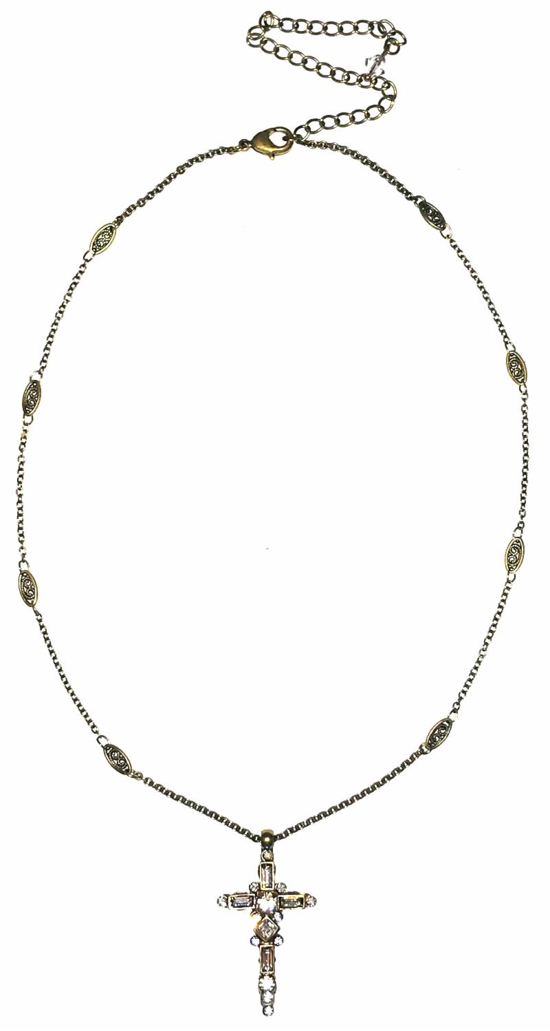 Delicate Cross Pendant Necklace