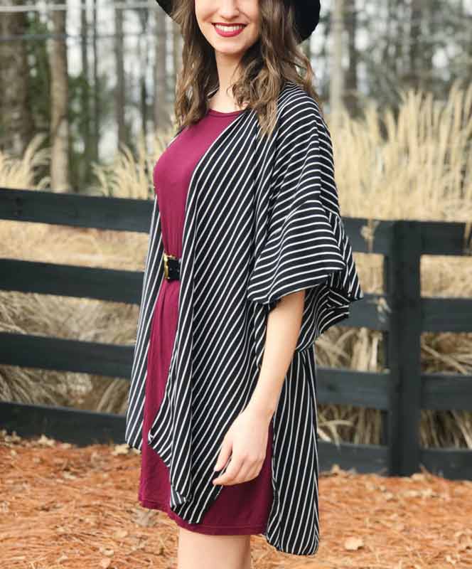Striped Kimono
