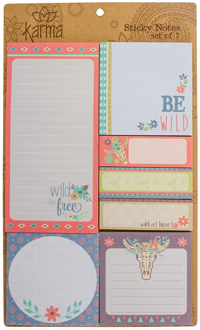 Sticky Note Set Longhorn