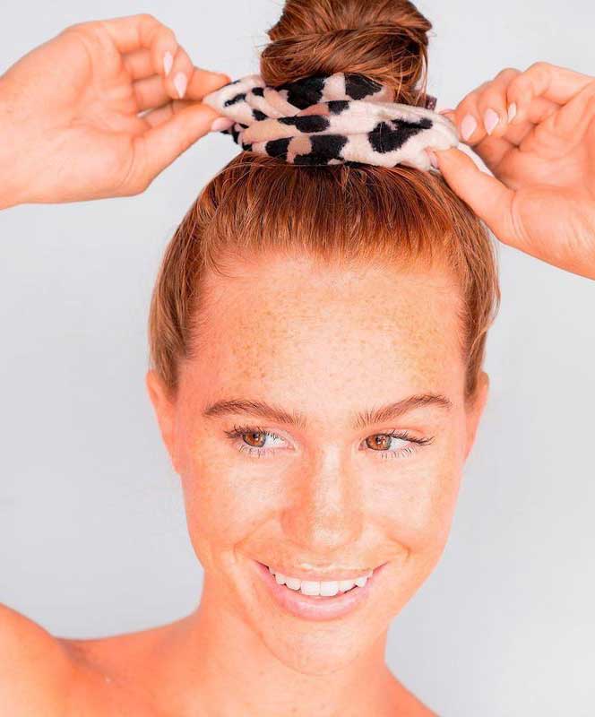 Microfiber Towel Scrunchie