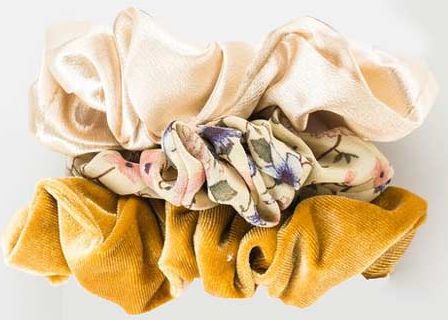 Savannah Floral Scrunchie Trio