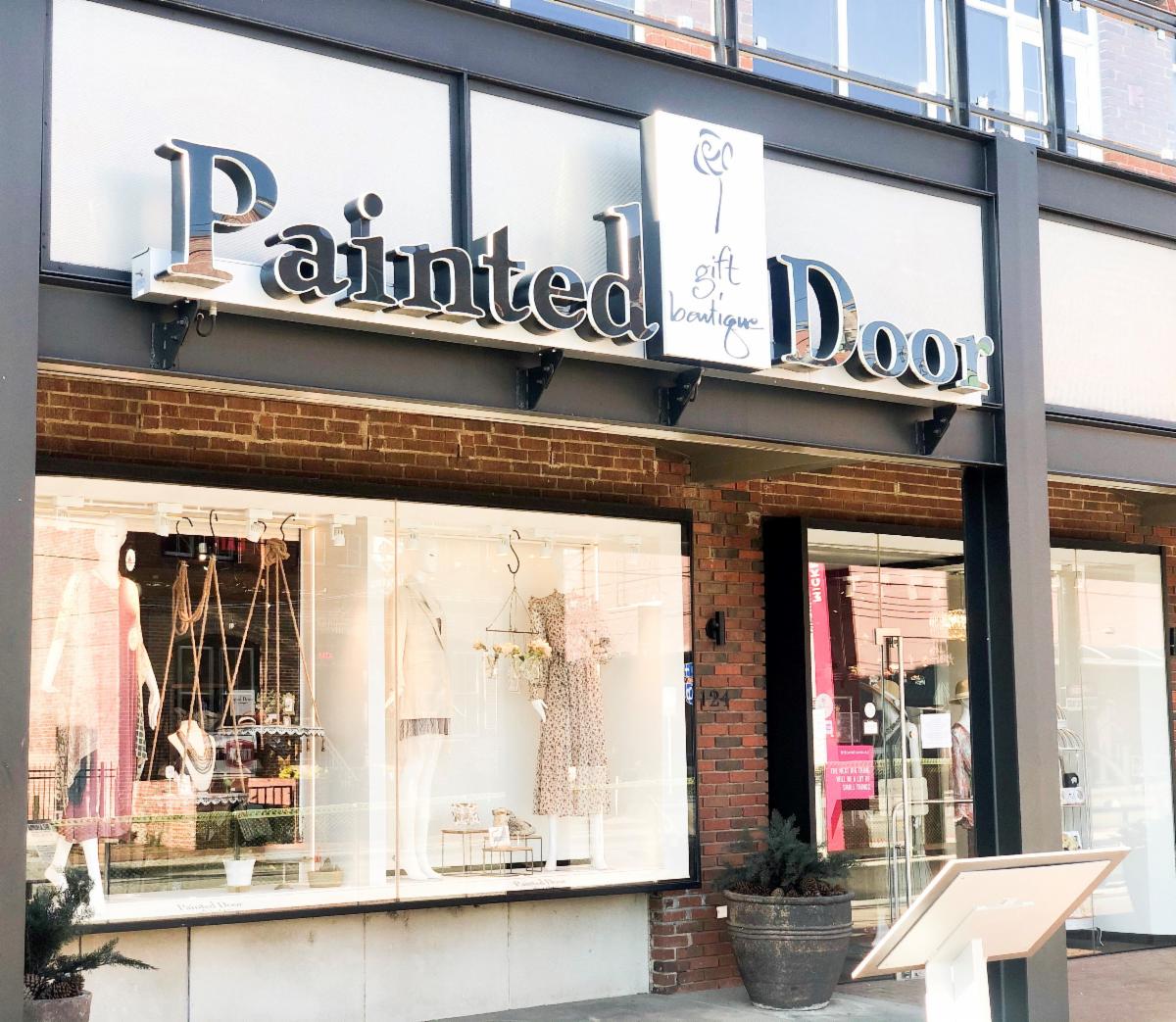 Painted Door building