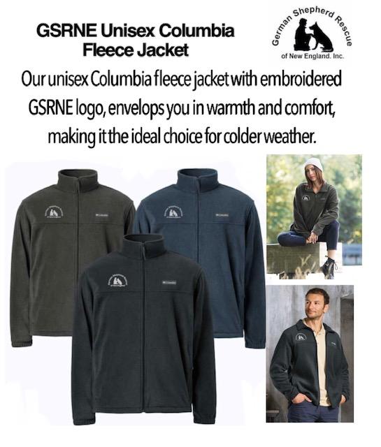 GSRNE Unisex Columbia Fleece Jacket
