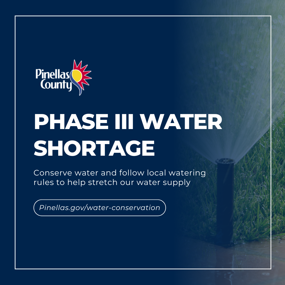 Phase 3 Water Shortage. Conserve water and follow local watering rules to help stretch our water supply.