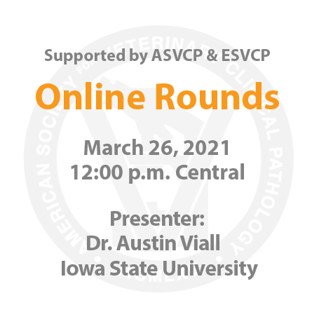 Friday, March 26, 2021, at 12:00 p.m. Central
Dr. Austin Viall, Iowa State University