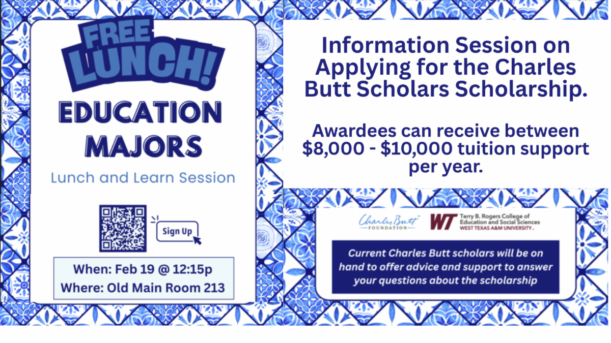 Charles Butt Lunch & Learn Flyer