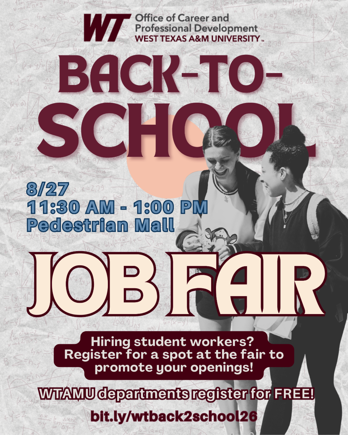 Back-to-School Job Fair Flyer