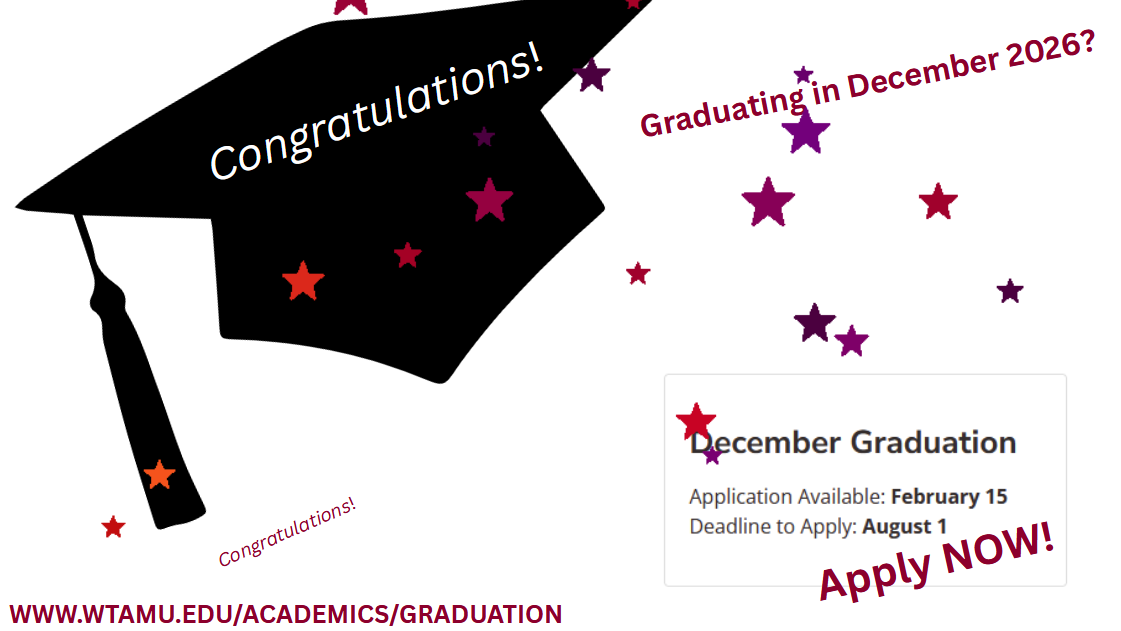Apply for December Graduation Now