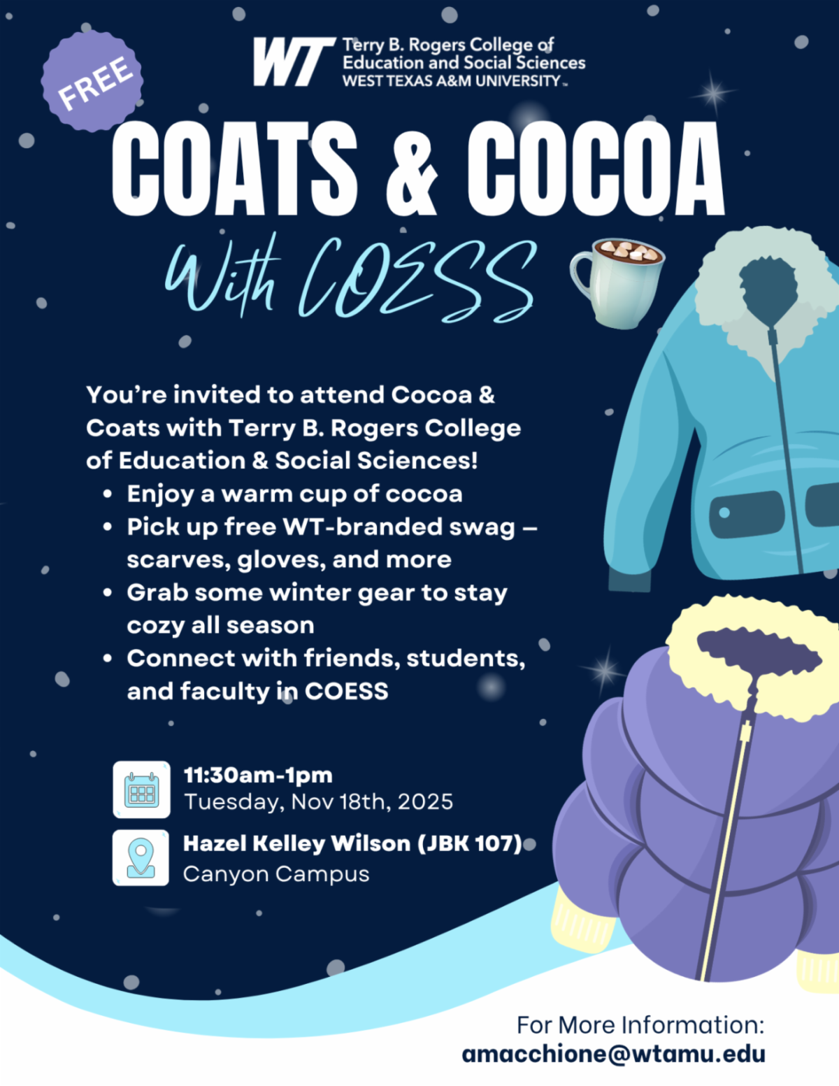 Coats & Cocoa.Flyer