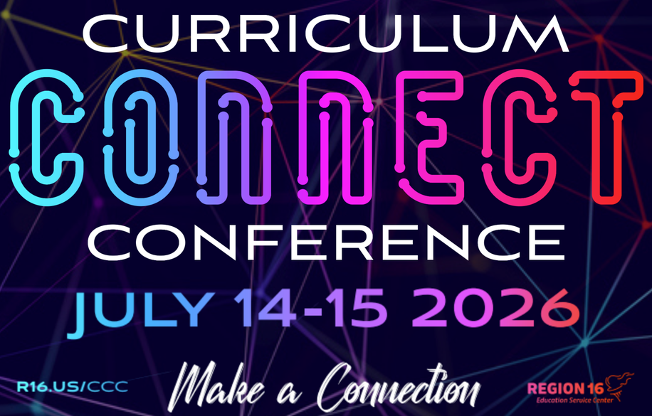 Region 16 Curriculum Connect Conference Graphic