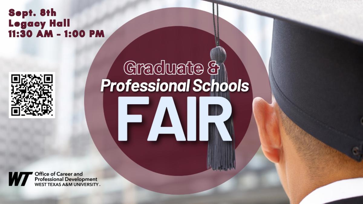Graduate & Professional School Fair Flyer