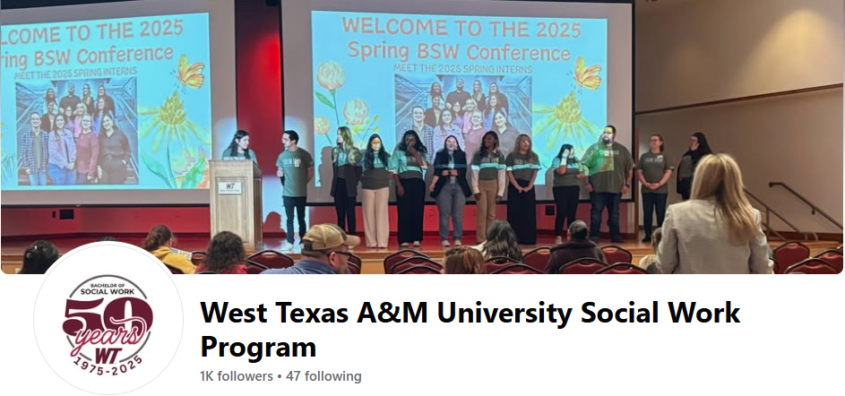 Social Work 50th Grapic & Photo