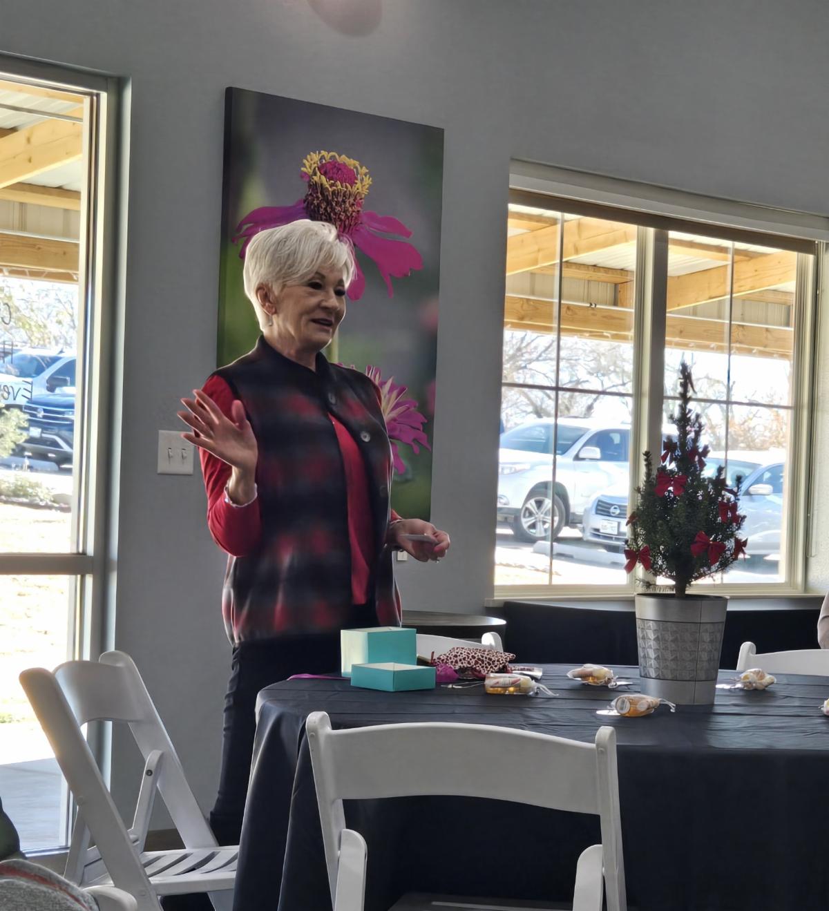 Bingham.Lunch.Honored