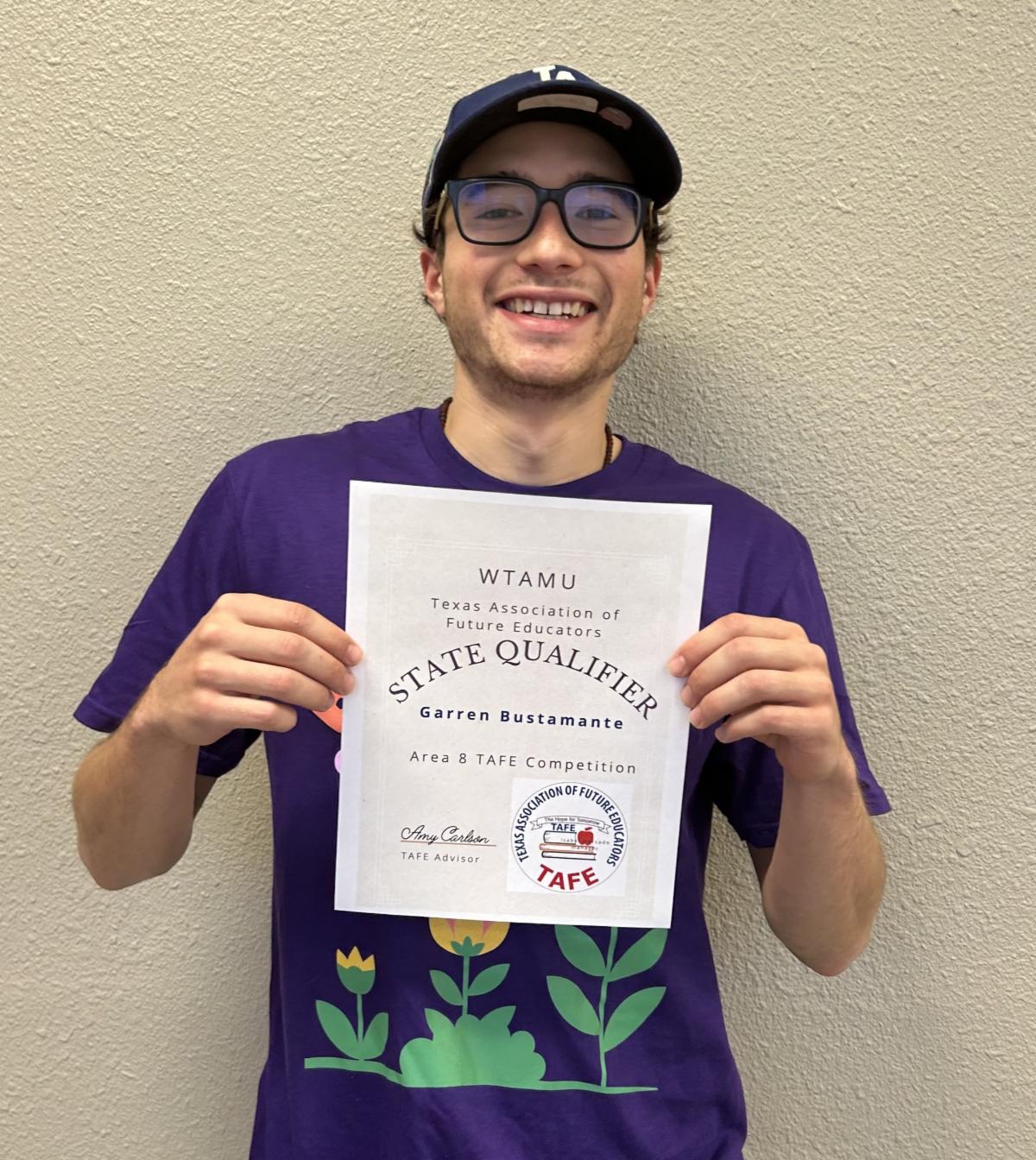 TAFE.Garren.Cert.Photo