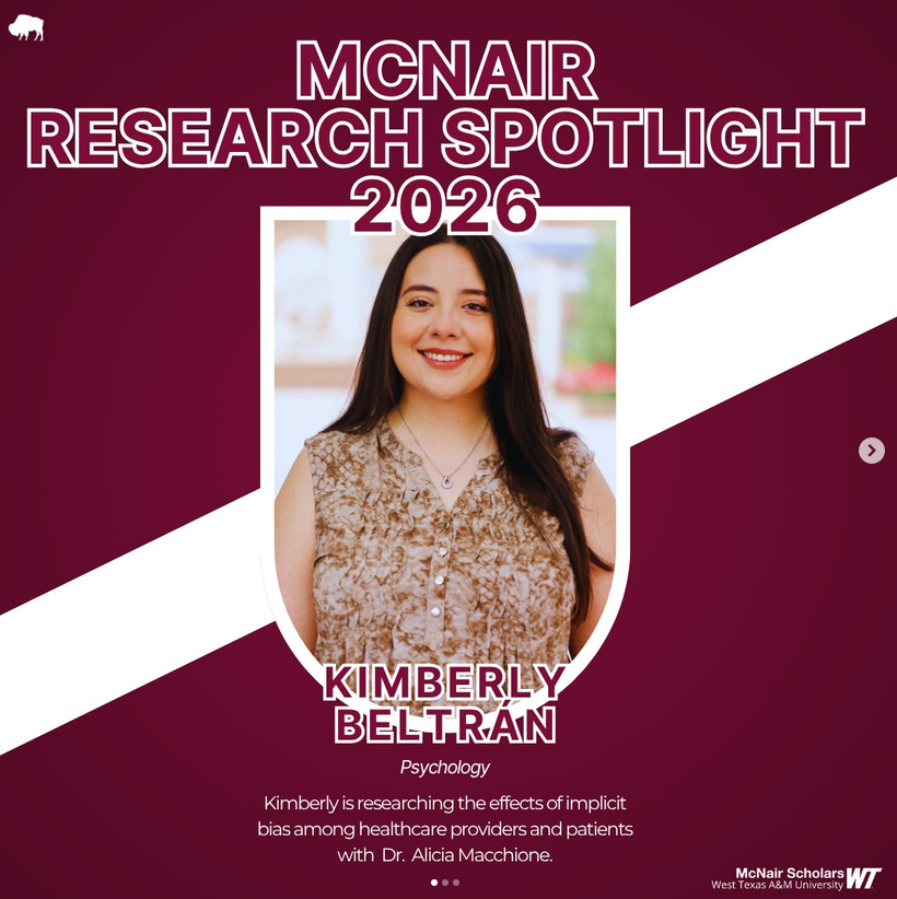 McNair Scholar Beltran Photo