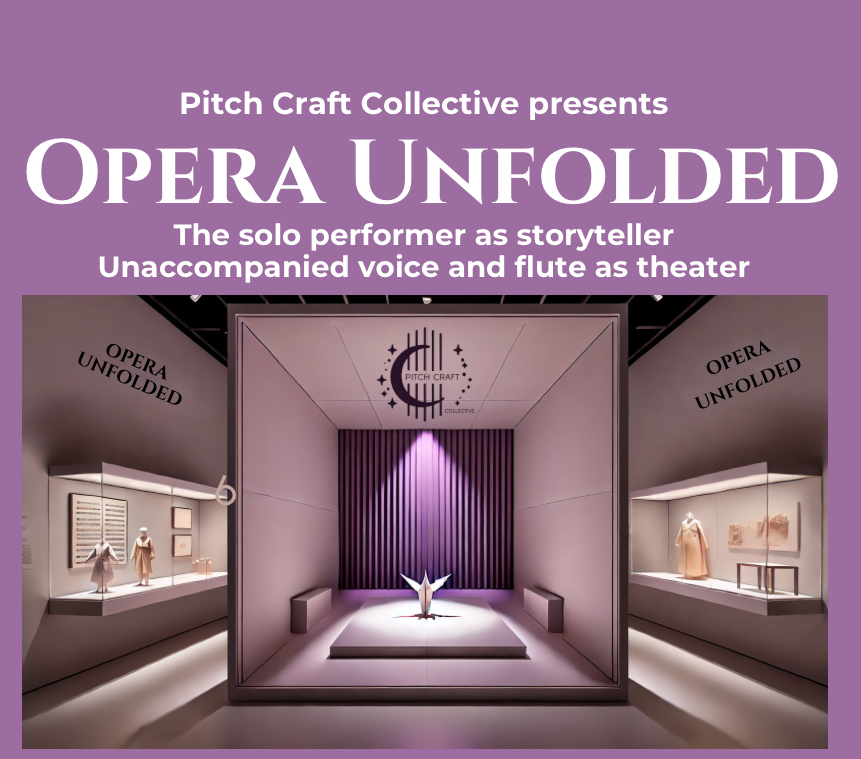 Ad graphic for Opera Unfolded concert