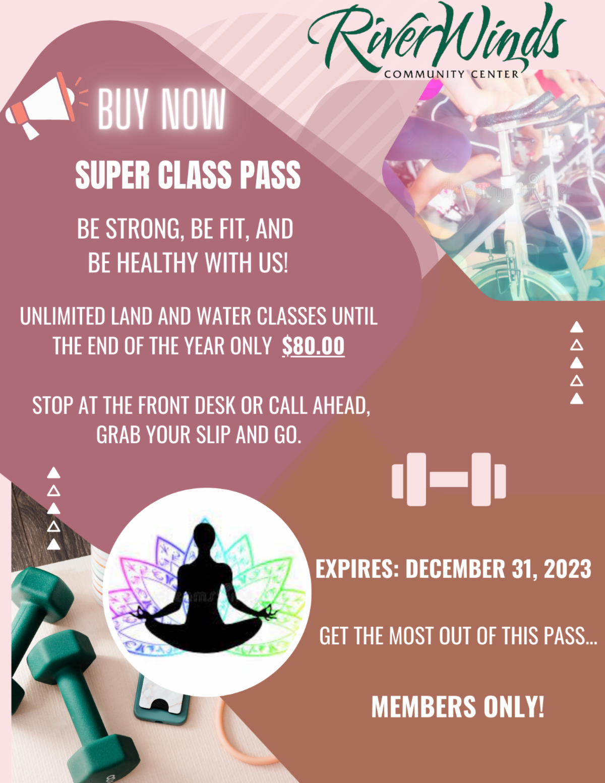 See what's going on at RiverWinds!