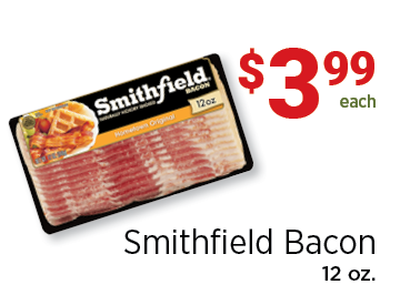 Smithfield Bacon $3.99