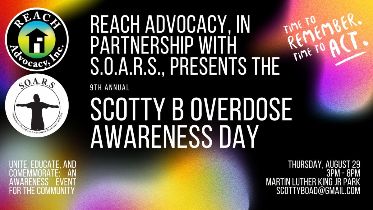 Scotty B Overdose Awareness Day Flyer