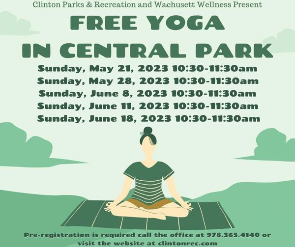 Clinton Parks & Recreation Updates May Newsletter