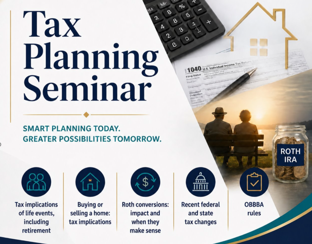 Strat Session Invite VIP Invite: Complimentary Tax Planning Seminar