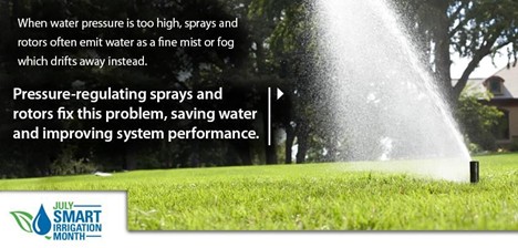 Pressure Regulated Sprinkler Head