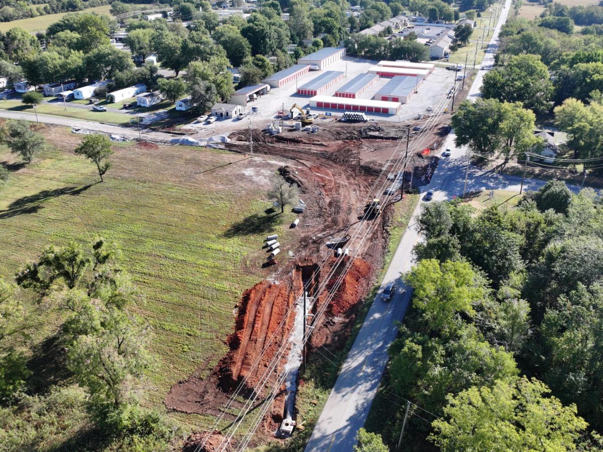 Zora and Duquesne Roundabout Construction