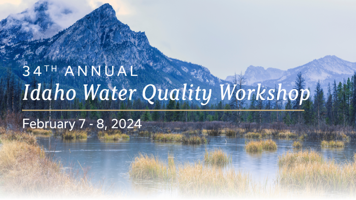 Call for Presentations Idaho Water Quality