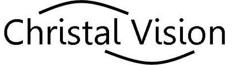 Christal Vision logo in black and white