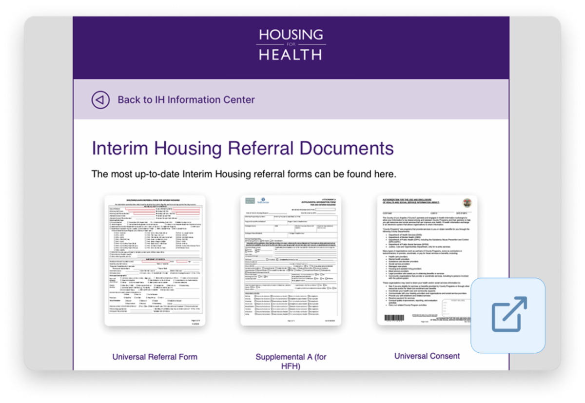Ih Form Example IH Program Information Center