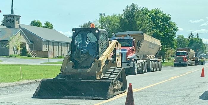 Highway paving