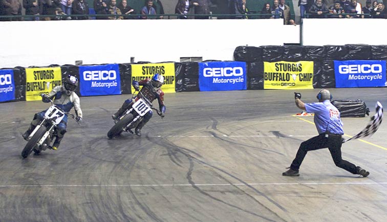 Indoor Flat Track Racing returns to the Warner Coliseum_ 