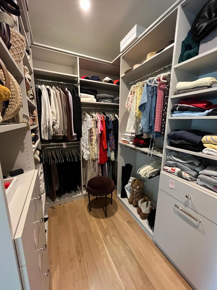 closet after