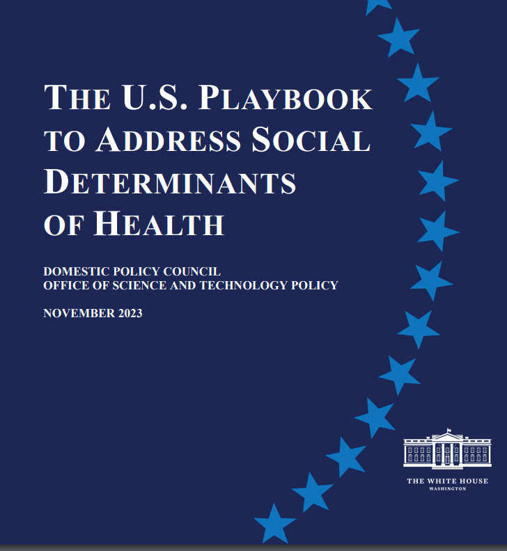 US playbook to address SDOH cover