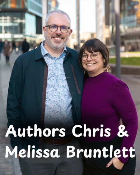 Authors Chris and Melissa Bruntlett