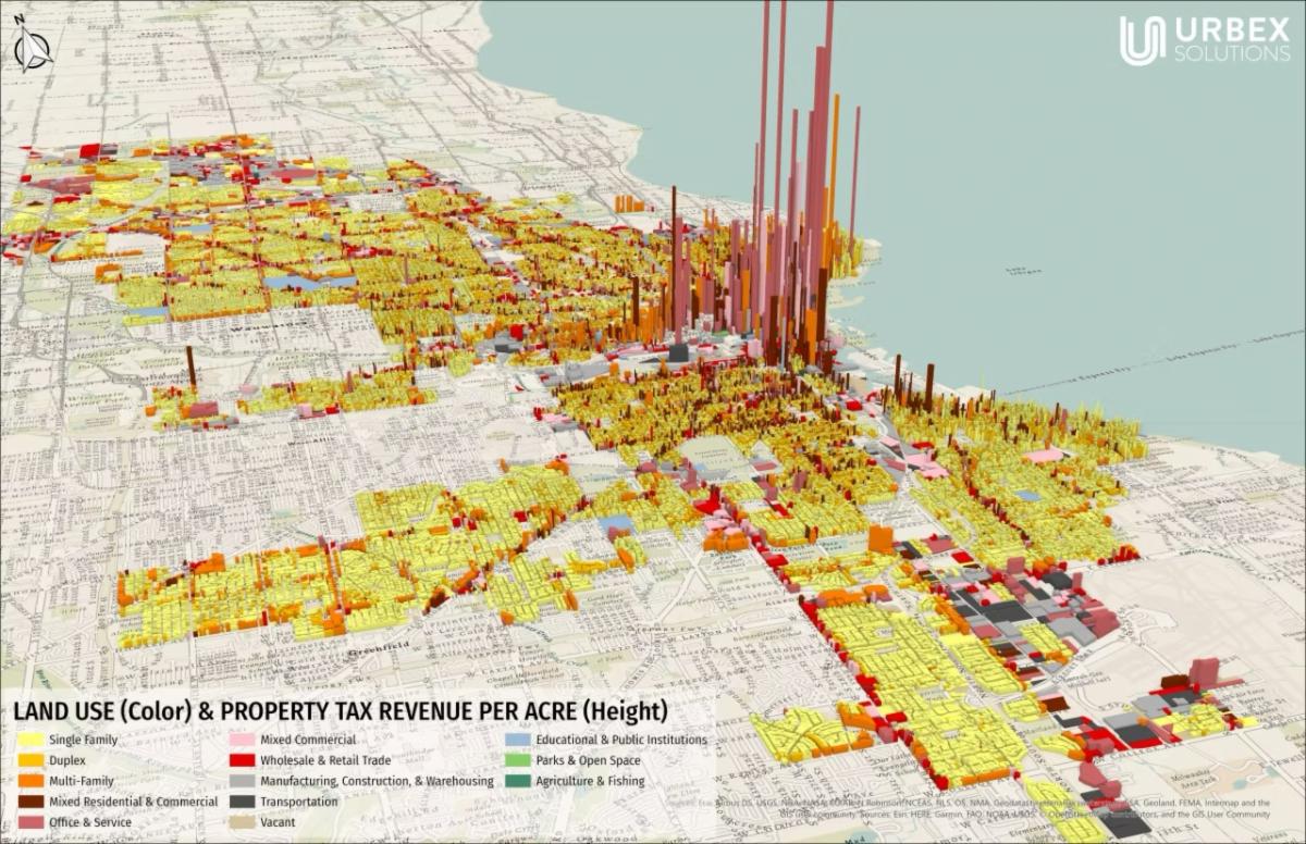 Urbex Solutions Milwaukee Land Value Map