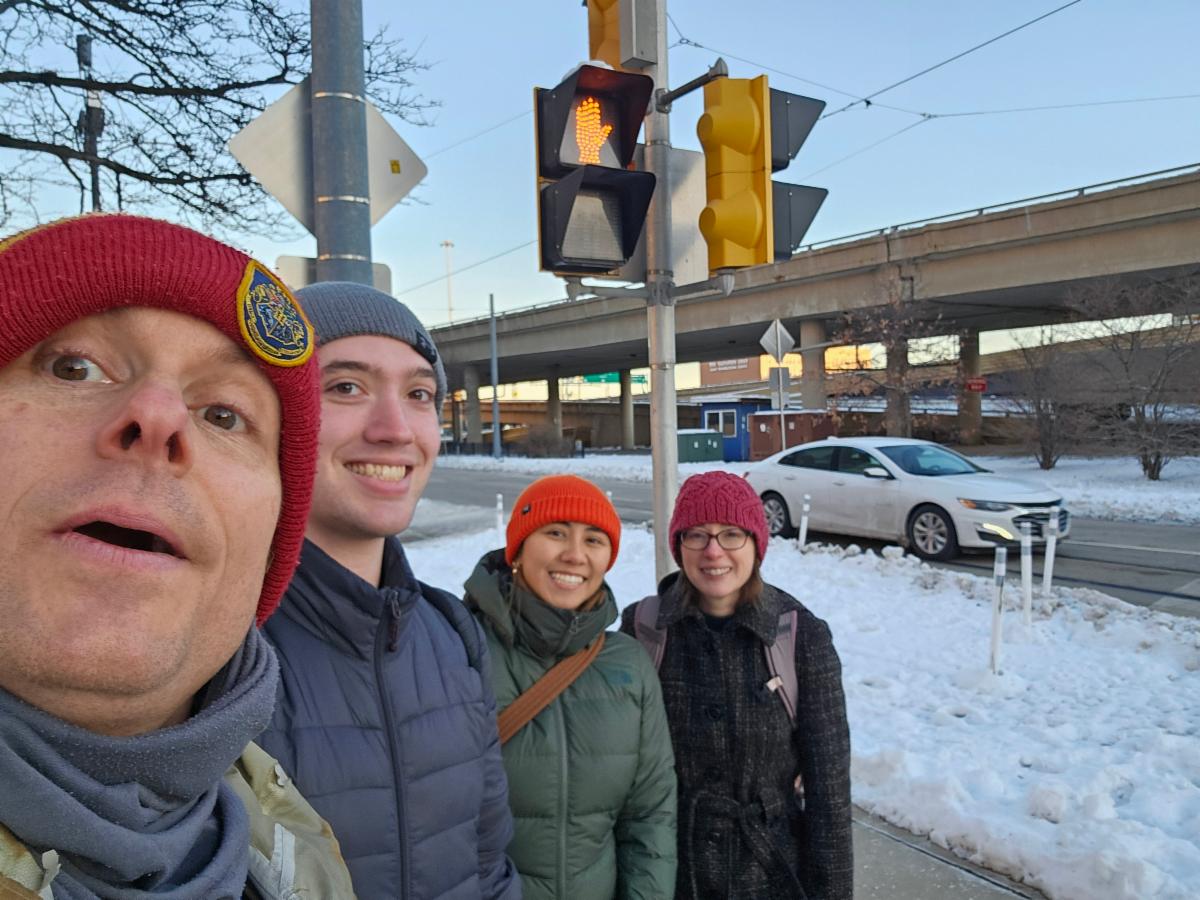 1000 Friends Staff on retreat