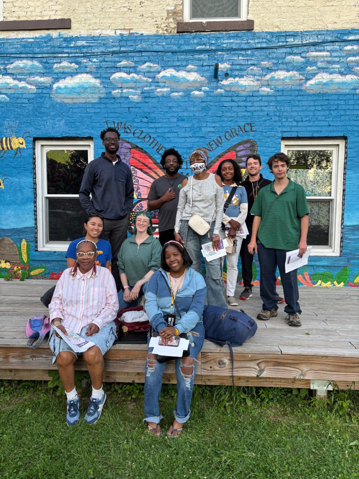 Photo of Safe Streets Academy participants - Washington Park cohort
