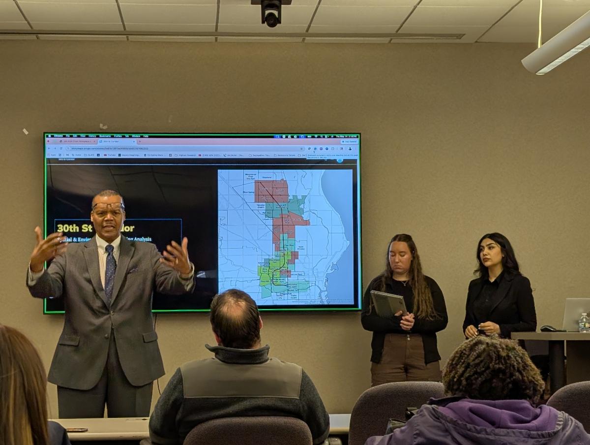Dr. Kirk Harris and Students