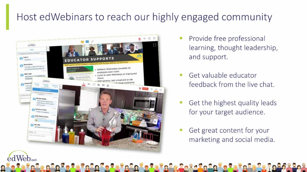 Host an edWebinar
