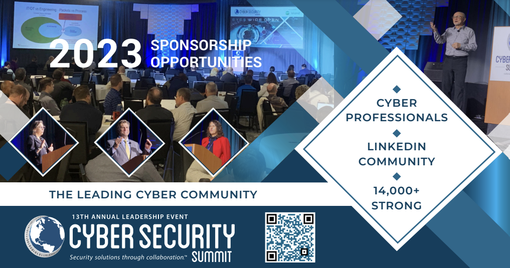 Join us in Creating the 13th Annual Cyber Security Summit in