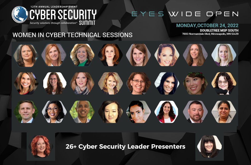 12th Annual Cyber Security Summit > Check out our Women in Cyber