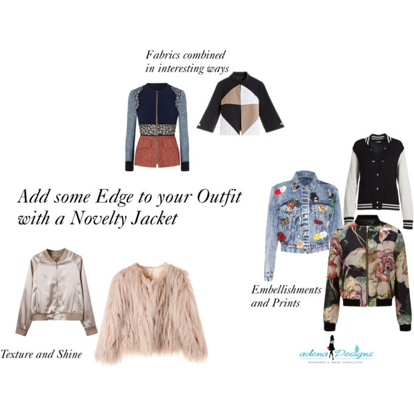 Add some edge to your outfit with a novelty jacket