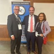 Board Member Roger Tadajewsi, Executive Director of the National Coalition of Certification Centers (NC3) and Eva Mitchell