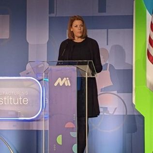 Board Member Carolyn Lee, President of the Manufacturing Institute