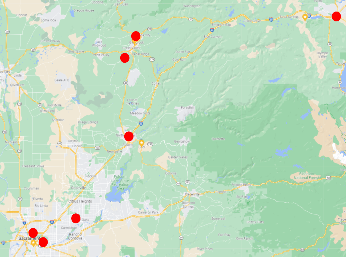 regional coho map