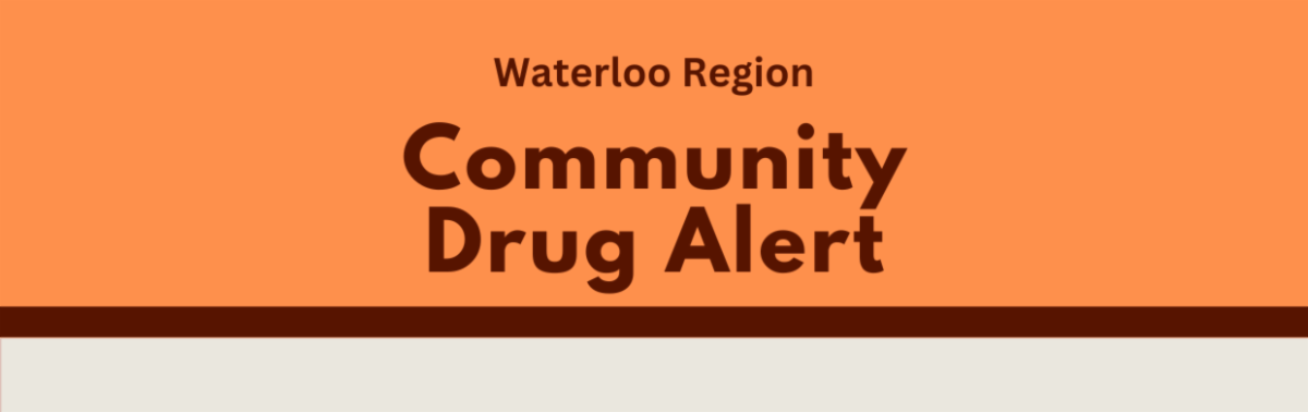 Waterloo Region Community Drug Alert